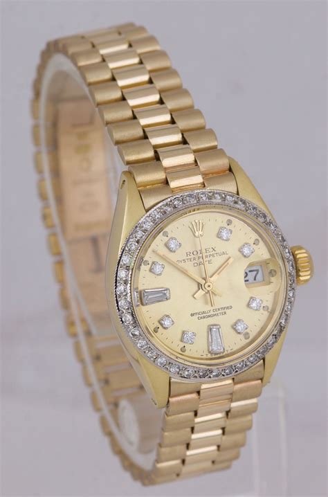 rolex watches ladies president|rolex 26mm diamond bezel.